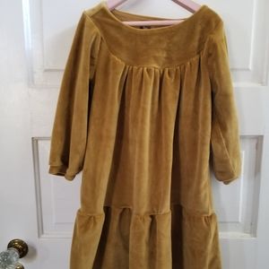 Tea Collection Velour dress size 7